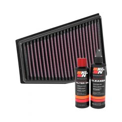 K&N Air Filter 33-3032 + Recharge Kit
