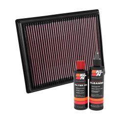K&N Air Filter 33-3035 + Recharge Kit