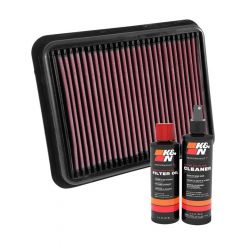 K&N Air Filter 33-3062 + Recharge Kit