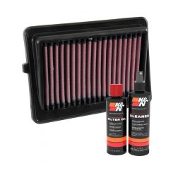 K&N Air Filter 33-3063 + Recharge Kit