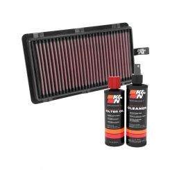 K&N Air Filter 33-3064 + Recharge Kit