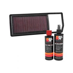 K&N Air Filter 33-3070 + Recharge Kit