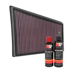 K&N Air Filter 33-3078 + Recharge Kit