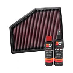 K&N Air Filter 33-3079 + Recharge Kit