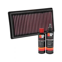 K&N Air Filter 33-3081 + Recharge Kit
