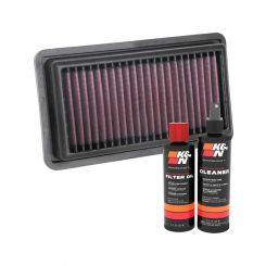 K&N Air Filter 33-3082 + Recharge Kit