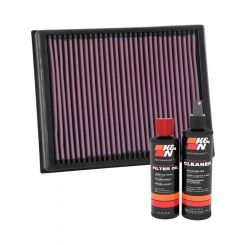 K&N Air Filter 33-3086 + Recharge Kit