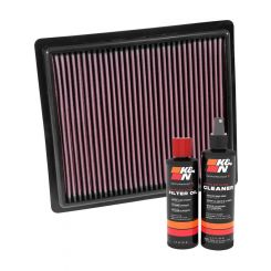 K&N Air Filter 33-3092 + Recharge Kit