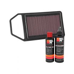 K&N Air Filter 33-3114 + Recharge Kit