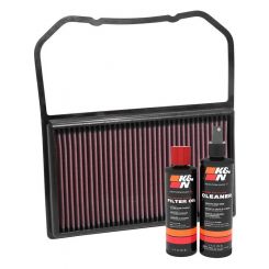 K&N Air Filter 33-3121 + Recharge Kit
