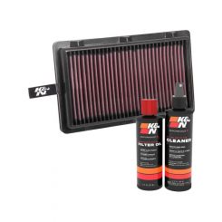 K&N Air Filter 33-3125 + Recharge Kit
