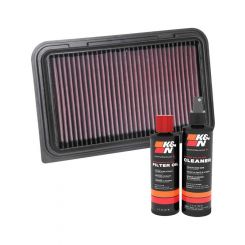 K&N Air Filter 33-3126 + Recharge Kit