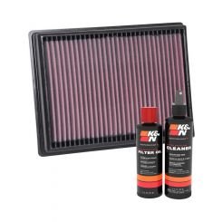 K&N Air Filter 33-3131 + Recharge Kit