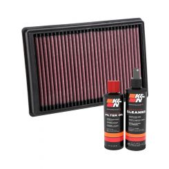 K&N Air Filter 33-3138 + Recharge Kit