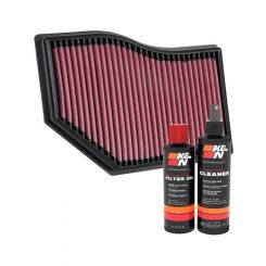 K&N Air Filter 33-3139 + Recharge Kit
