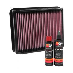 K&N Air Filter 33-3143 + Recharge Kit