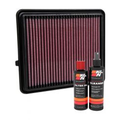K&N Air Filter 33-3151 + Recharge Kit