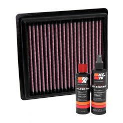 K&N Air Filter 33-3154 + Recharge Kit