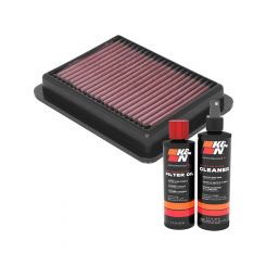 K&N Air Filter 33-3158 + Recharge Kit