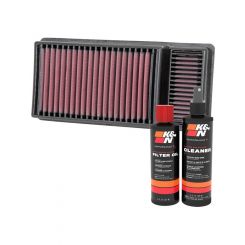 K&N Air Filter 33-5010 + Recharge Kit