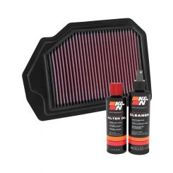 K&N Air Filter 33-5019 + Recharge Kit