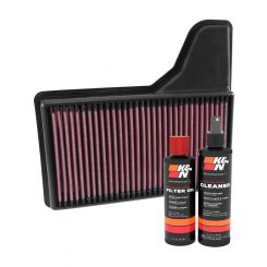 K&N Air Filter 33-5029 + Recharge Kit