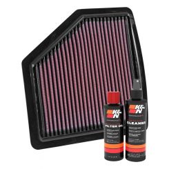 K&N Air Filter 33-5037 + Recharge Kit