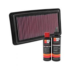 K&N Air Filter 33-5041 + Recharge Kit