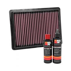 K&N Air Filter 33-5069 + Recharge Kit
