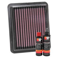 K&N Air Filter 33-5072 + Recharge Kit