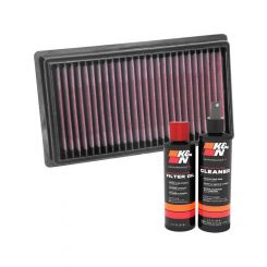 K&N Air Filter 33-5081 + Recharge Kit