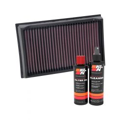 K&N Air Filter 33-5084 + Recharge Kit