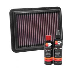 K&N Air Filter 33-5087 + Recharge Kit