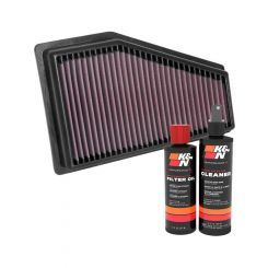 K&N Air Filter 33-5089 + Recharge Kit