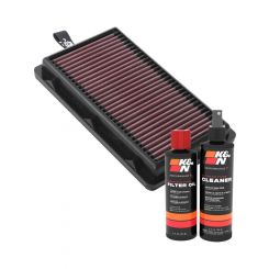 K&N Air Filter 33-5108 + Recharge Kit