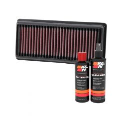 K&N Air Filter BA-2012 + Recharge Kit