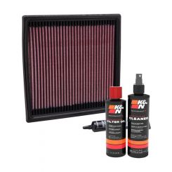 K&N Air Filter DU-0900 + Recharge Kit