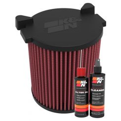 K&N Air Filter E-2014 + Recharge Kit