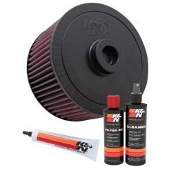 K&N Air Filter E-2444 + Recharge Kit