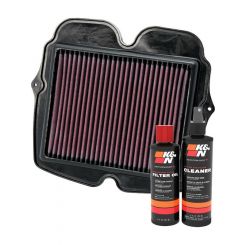 K&N Air Filter HA-1110 + Recharge Kit