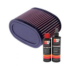 K&N Air Filter HA-1187 + Recharge Kit