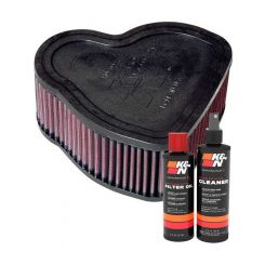 K&N Air Filter HA-1802 + Recharge Kit