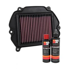 K&N Air Filter HA-2517 + Recharge Kit