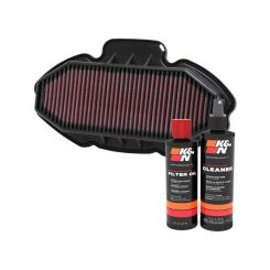 K&N Air Filter HA-7012 + Recharge Kit