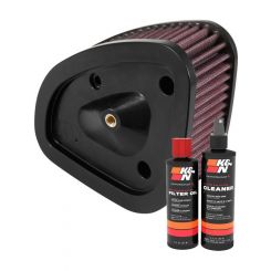 K&N Air Filter HD-1717 + Recharge Kit
