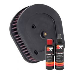 K&N Air Filter HD-1718 + Recharge Kit