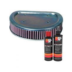 K&N Air Filter HD-8899 + Recharge Kit