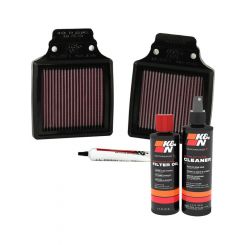 K&N Air Filter KA-1299-1 + Recharge Kit
