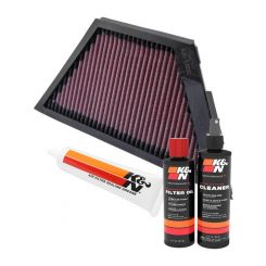 K&N Air Filter KA-1406 + Recharge Kit