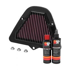 K&N Air Filter KA-1709 + Recharge Kit